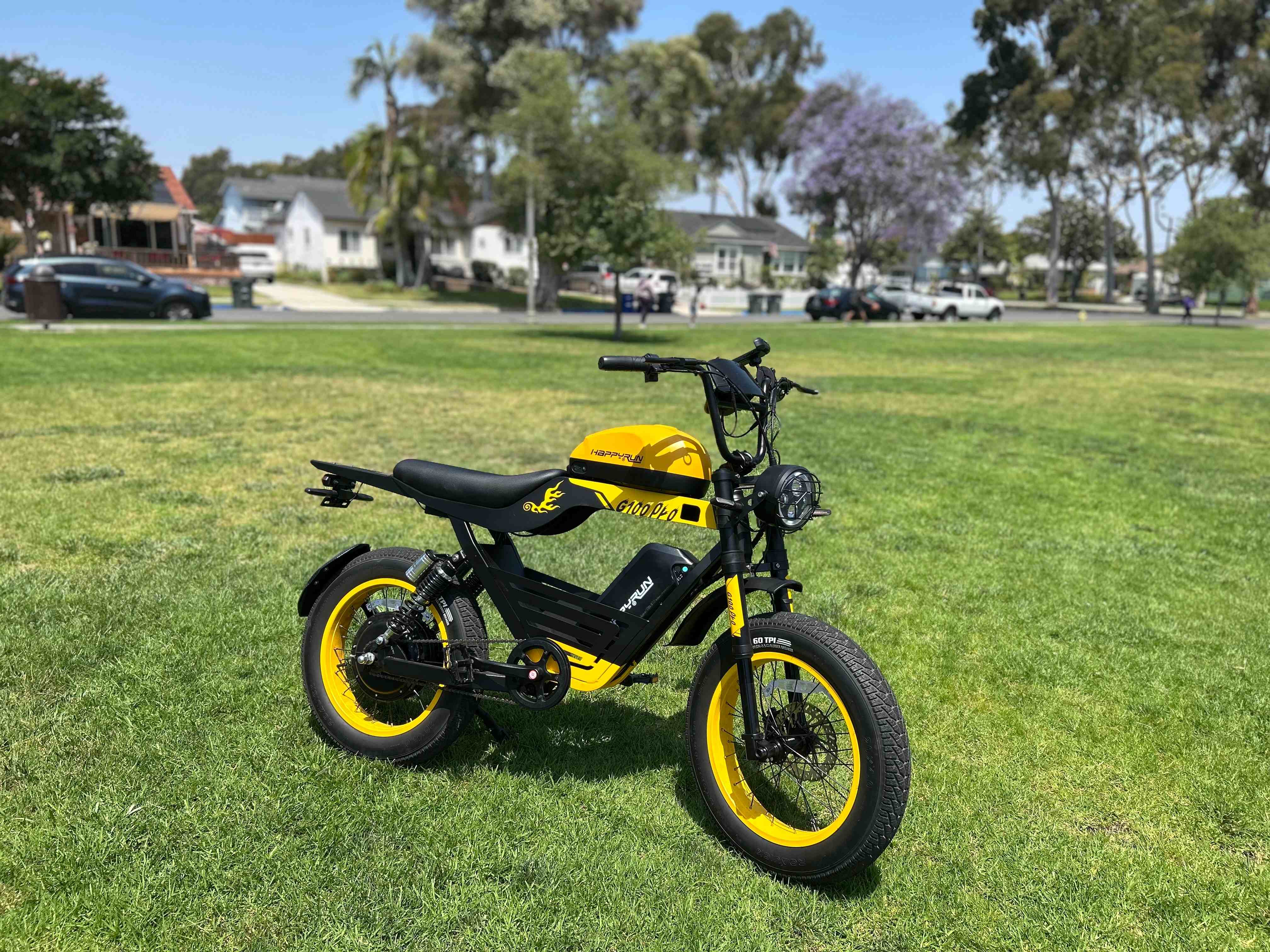 50 mph electric bicycle HappyRun G300 Pro Dirt Bike for Adults Discover the Freego E7 Electric Bike featuring a 250W motor (500W peak) paired with a 36V Eahora Juliet 1,000W 60Ah Electric