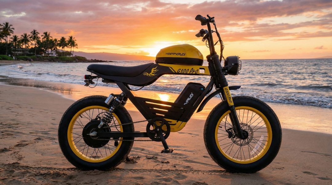 HappyRun G100 Pro 6000W Electric Bike Dual Battery