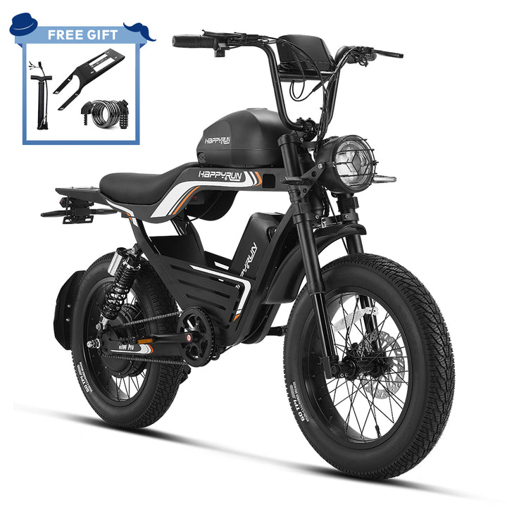 HappyRun G100 Pro 6000W Electric Bike Dual Battery
