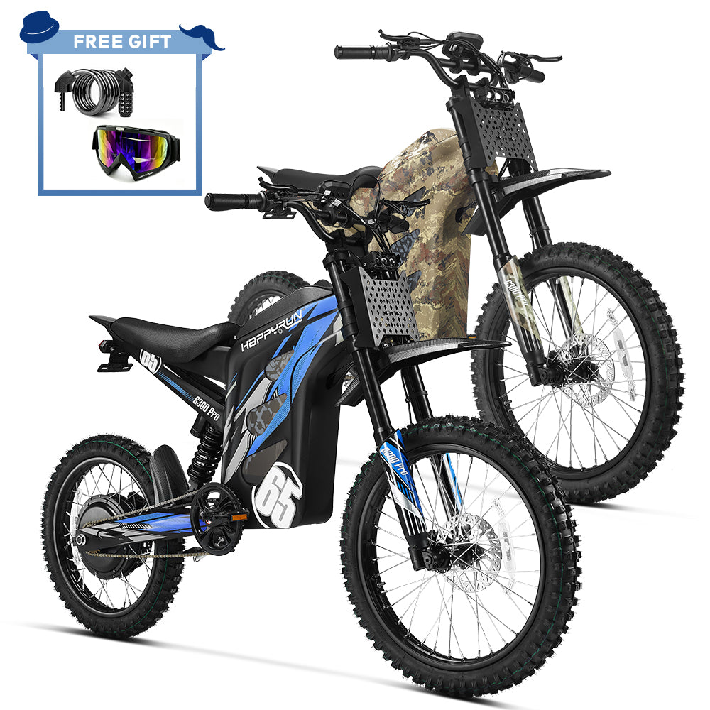 Combo Sale HappyRun Dirt Bike G300 Pro