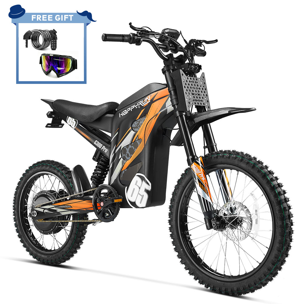 HappyRun 6500W Electric Dirt Bike G300 Pro
