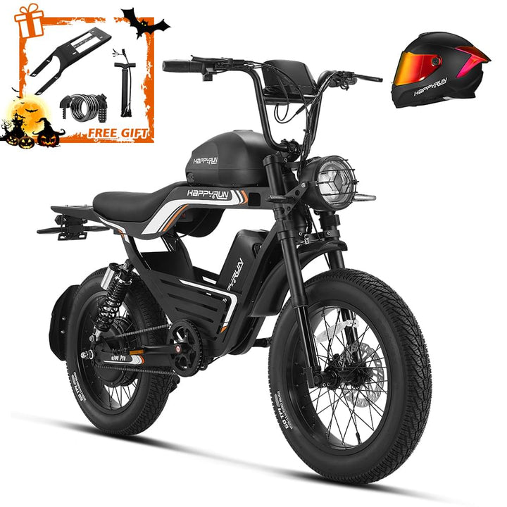 HappyRun G100 Pro 6000W Electric Bike Dual Battery