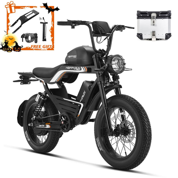 HappyRun G100 Pro 6000W Electric Bike Dual Battery