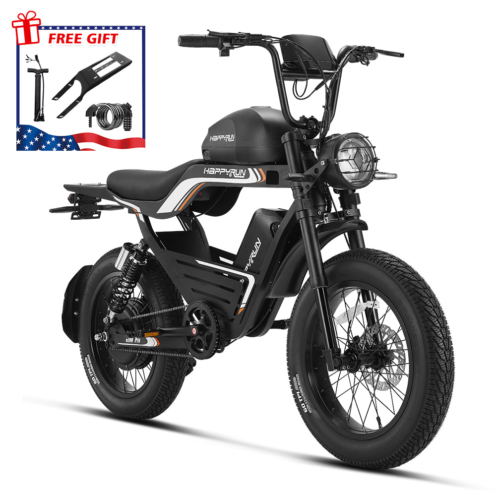 HappyRun G100 Pro 6000W Electric Bike Dual Battery