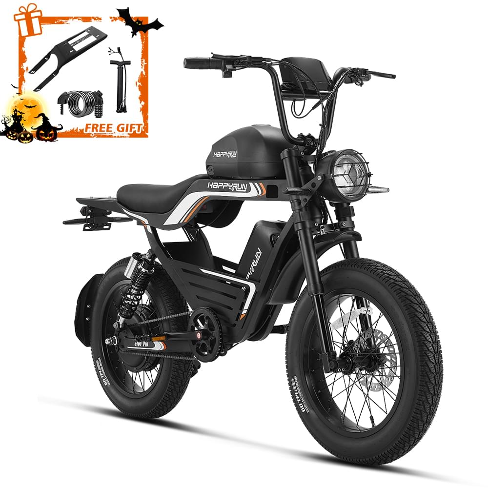 HappyRun G100 Pro 6000W Electric Bike Dual Battery