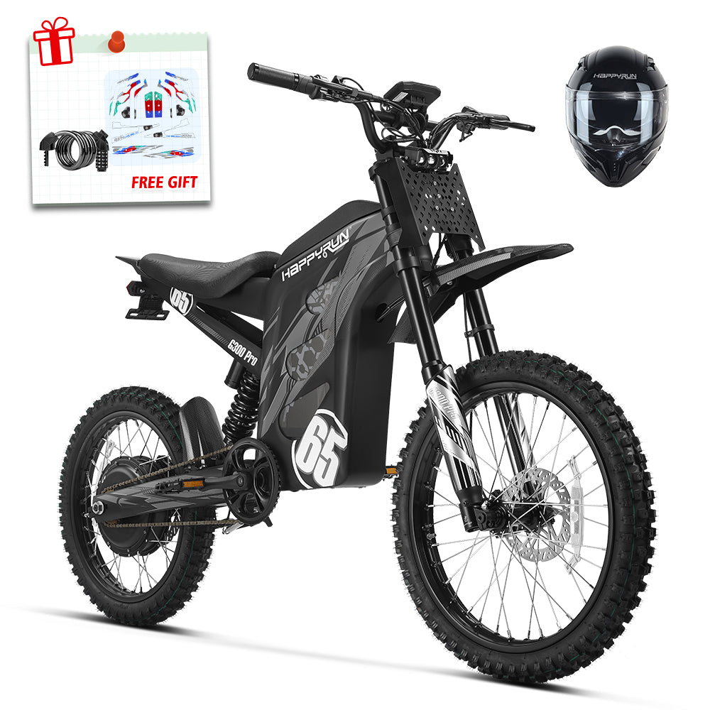 HappyRun 6500W Electric Dirt Bike G300 Pro