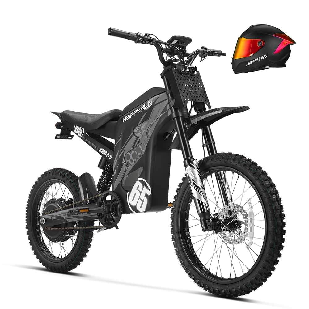 HappyRun G300 Pro 6500W All-Terrain Electric Dirt Bike