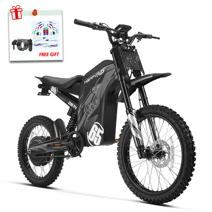 HappyRun 6500W Electric Dirt Bike G300 Pro