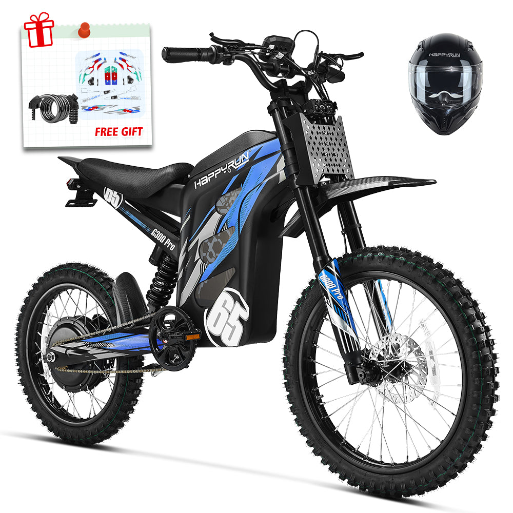 HappyRun 6500W Electric Dirt Bike G300 Pro