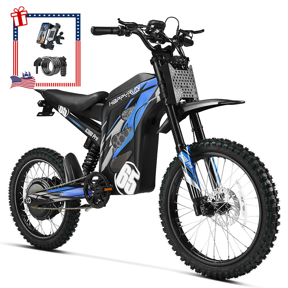 HappyRun 6500W Electric Dirt Bike G300 Pro