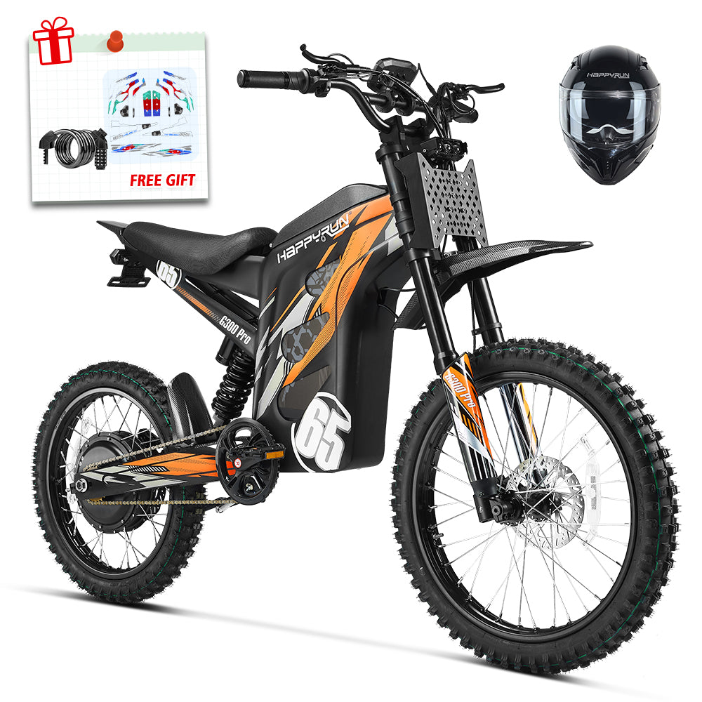 HappyRun 6500W Electric Dirt Bike G300 Pro