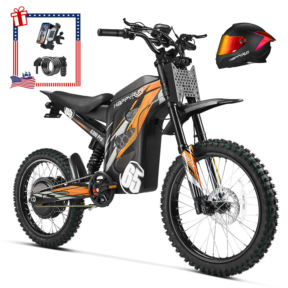 HappyRun 6500W Electric Dirt Bike G300 Pro