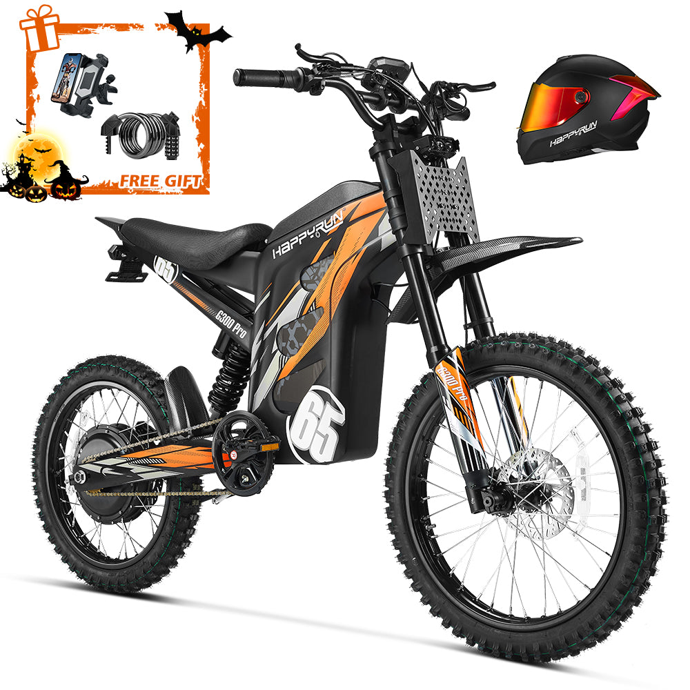 HappyRun 6500W Electric Dirt Bike G300 Pro