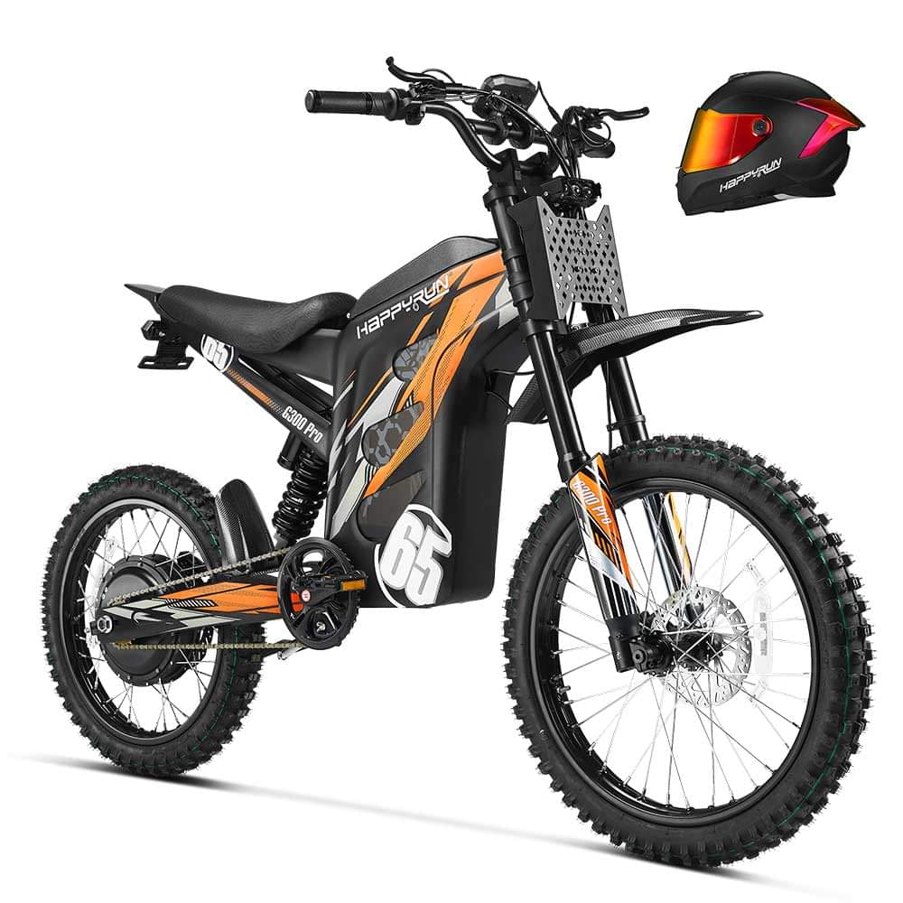 HappyRun G300 Pro 6500W All-Terrain Electric Dirt Bike