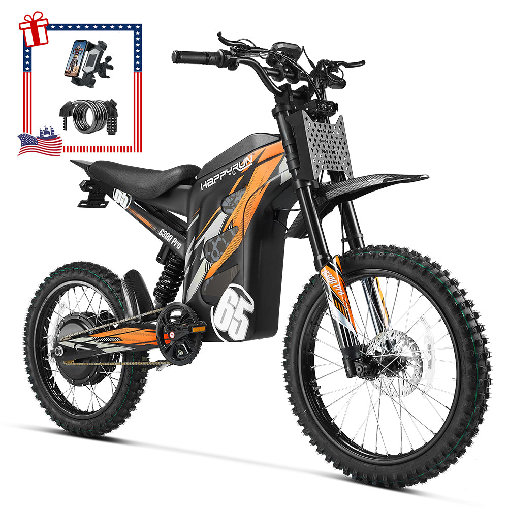 HappyRun 6500W Electric Dirt Bike G300 Pro