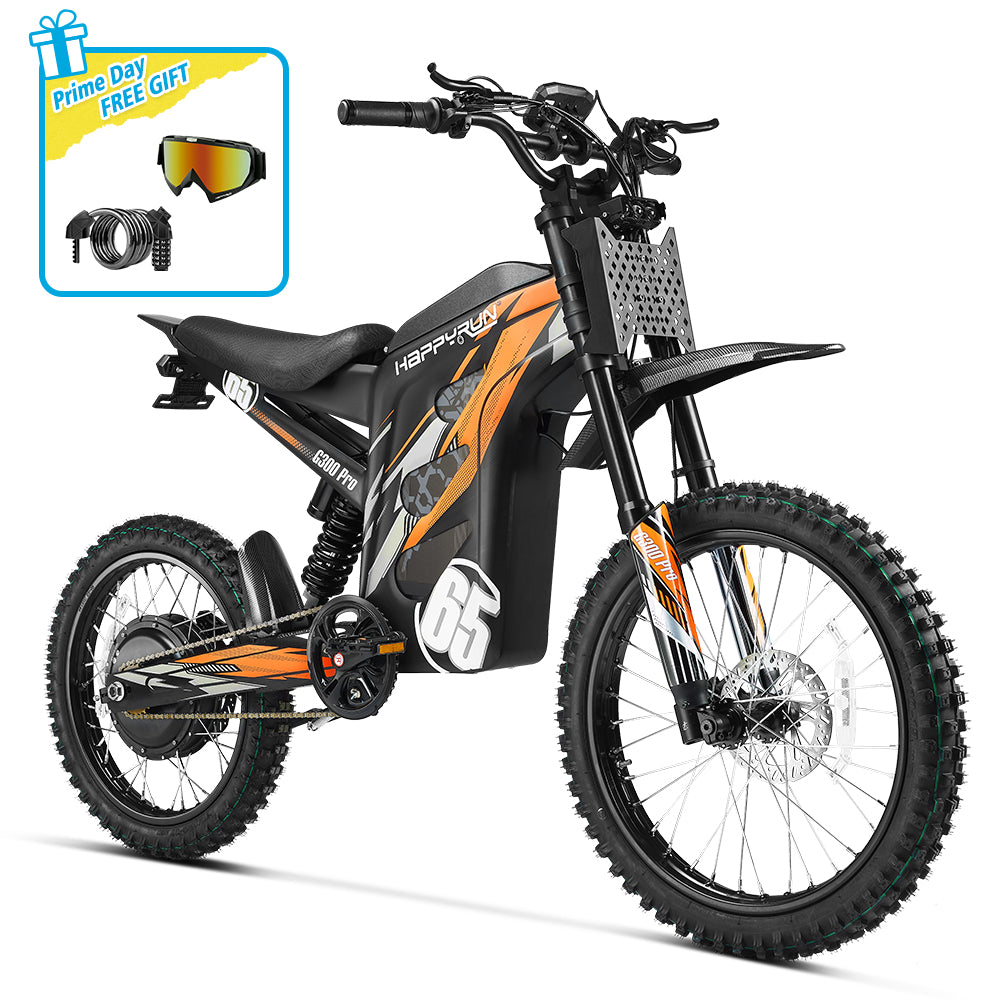 HappyRun 6500W Electric Dirt Bike G300 Pro