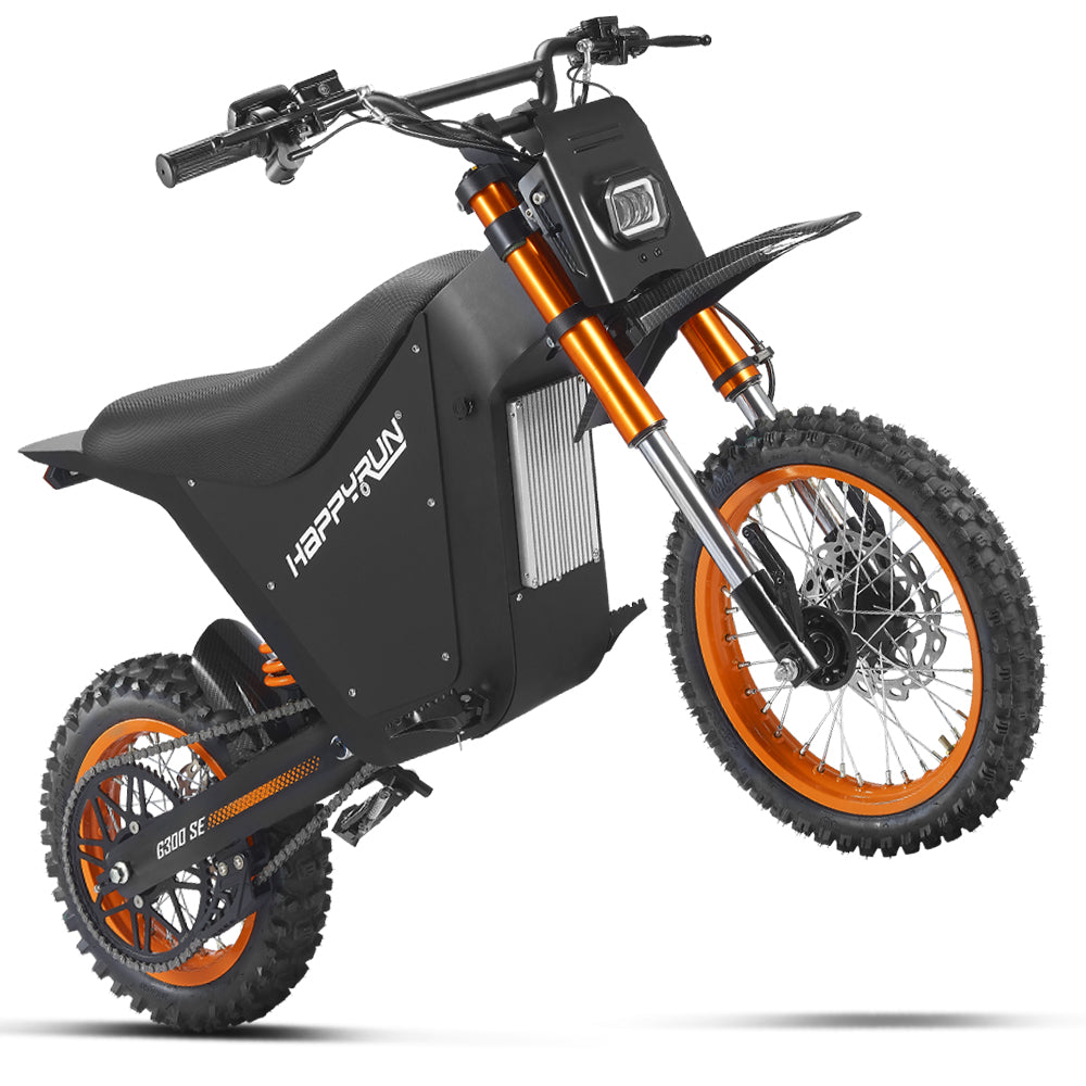HappyRun G300 SE Electric Mini Dirt Bike with Mid-Drive for Teens & Adults