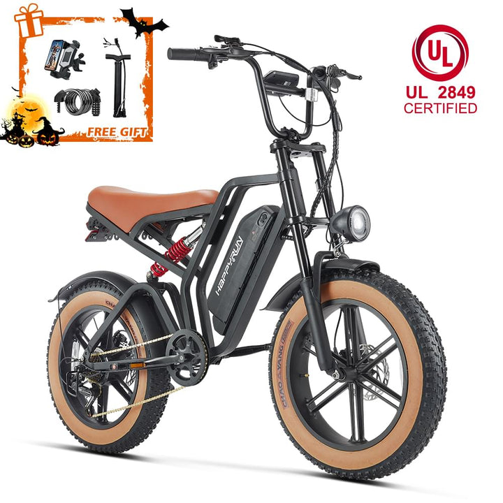 Happyrun Tank G60 UL 2849 Certified Electric Dirt Bike Fat Tire All Terrain