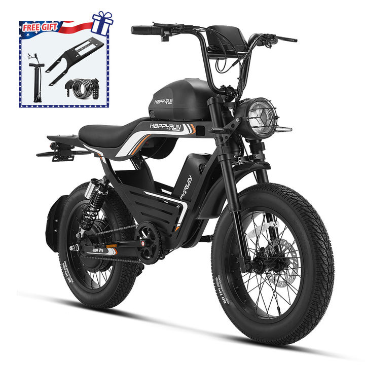 HappyRun G100 Pro 6000W Electric Bike Dual Battery