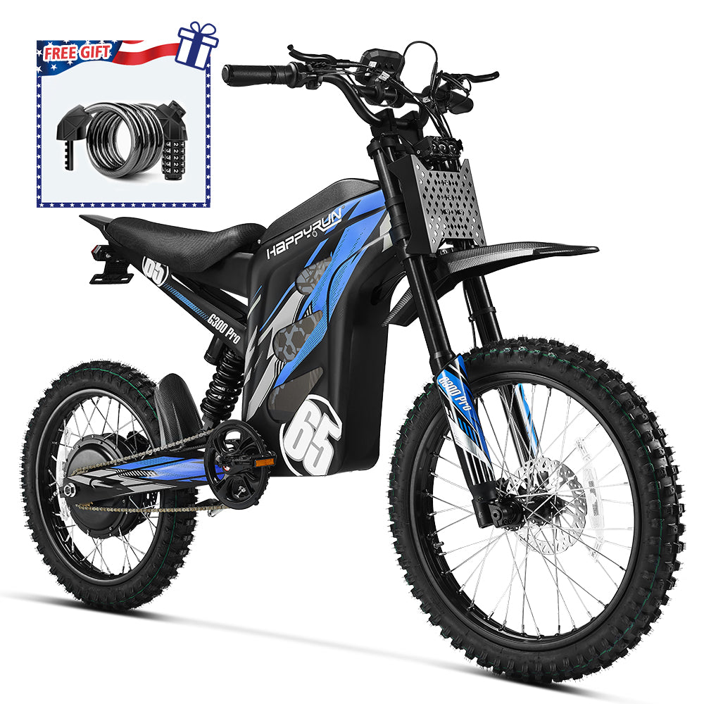 HappyRun 6500W Electric Dirt Bike G300 Pro