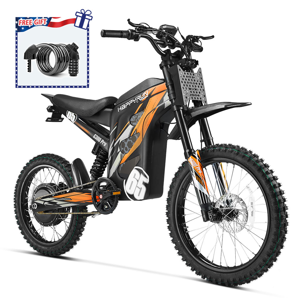 HappyRun 6500W Electric Dirt Bike G300 Pro