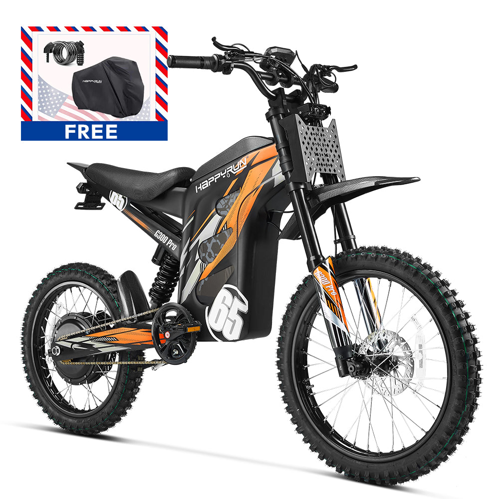 HappyRun 6500W Electric Dirt Bike G300 Pro