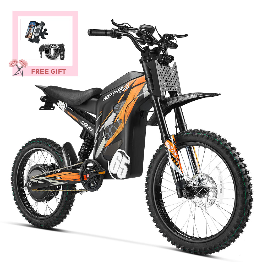 HappyRun 6500W Electric Dirt Bike G300 Pro
