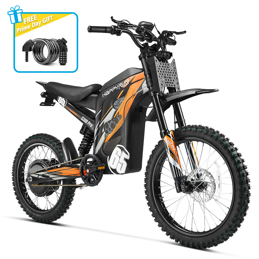 HappyRun 6500W Electric Dirt Bike G300 Pro
