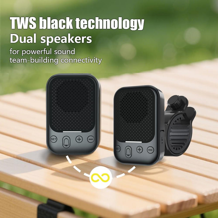 HappyRun Bluetooth Speaker 2-in-1 Wearable & Handlebar