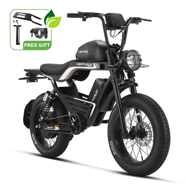 HappyRun G100 Pro 6000W Electric Bike Dual Battery