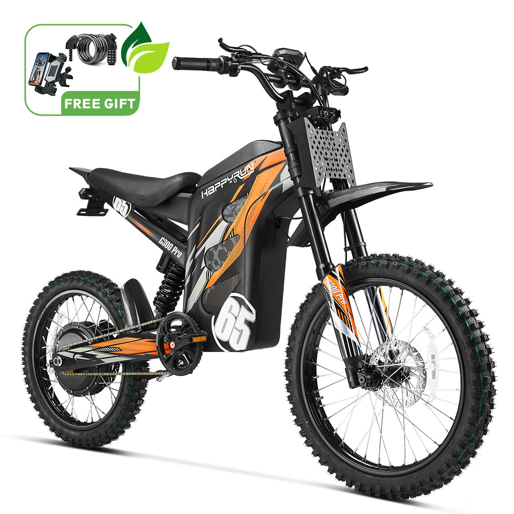 HappyRun 6500W Electric Dirt Bike G300 Pro