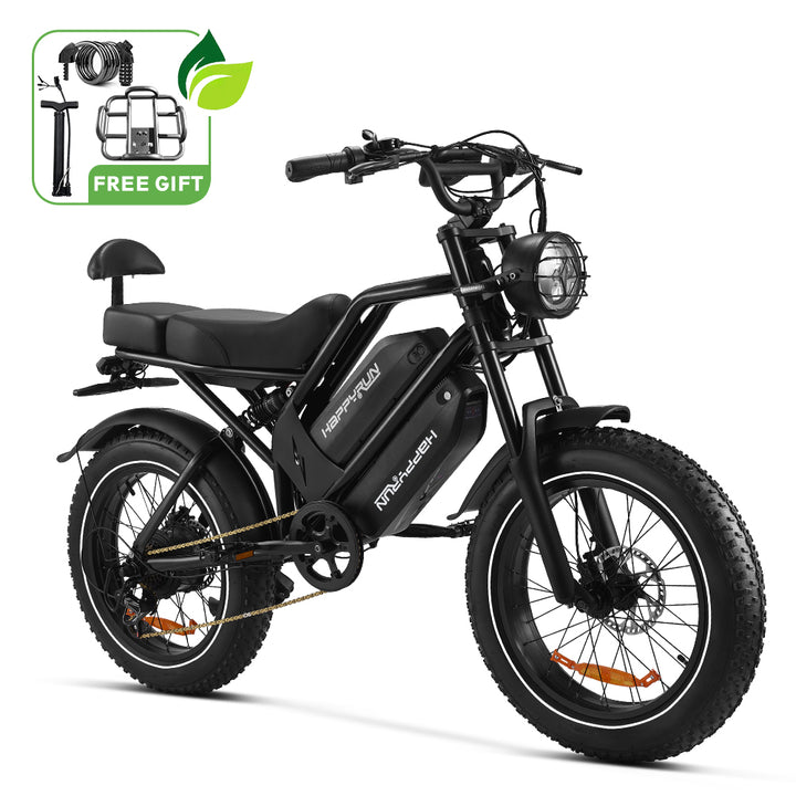 HappyRun G70 2000W Dual Battery Fast Electric Cargo Bike for Sale