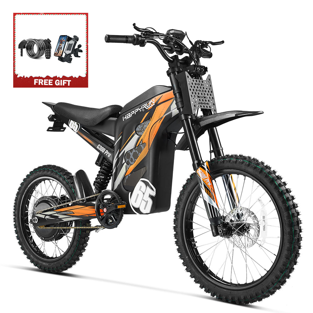 HappyRun 6500W Electric Dirt Bike G300 Pro