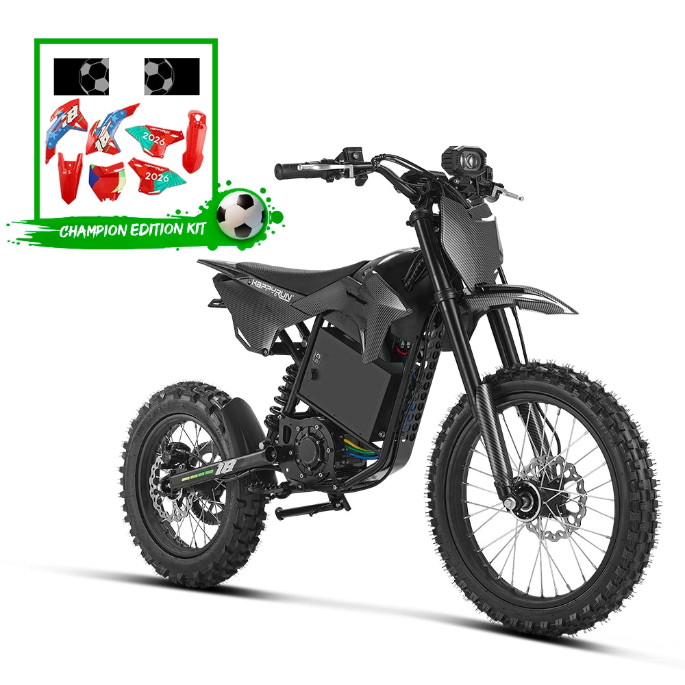 F18 2.0 Electric Dirt Bike + Champion Edition Plastics Kit