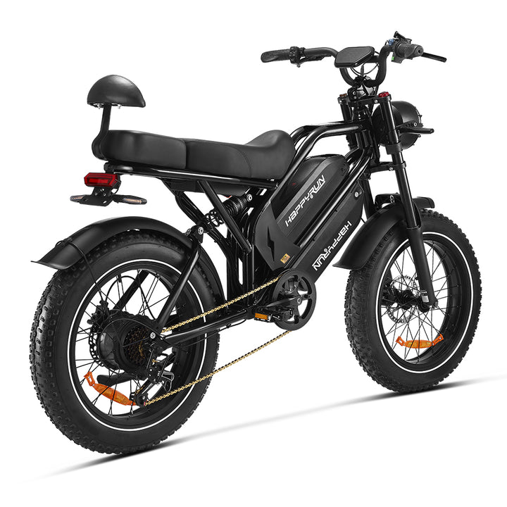 HappyRun G70 UL 2849 Certified Dual Battery Fast Electric Cargo Bike for Sale
