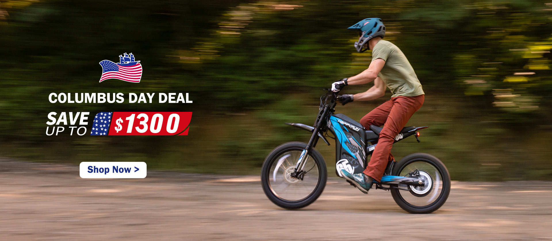HappyRun Ebike Columbus Day Deal
