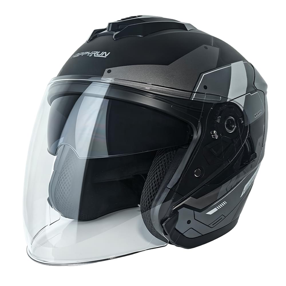 HappyRun Double-lens Dirt Bike Helmet
