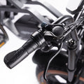 twist throttle of Happyrun Tank G60 750W Electric Bike Fat Tire Dirt All Terrain