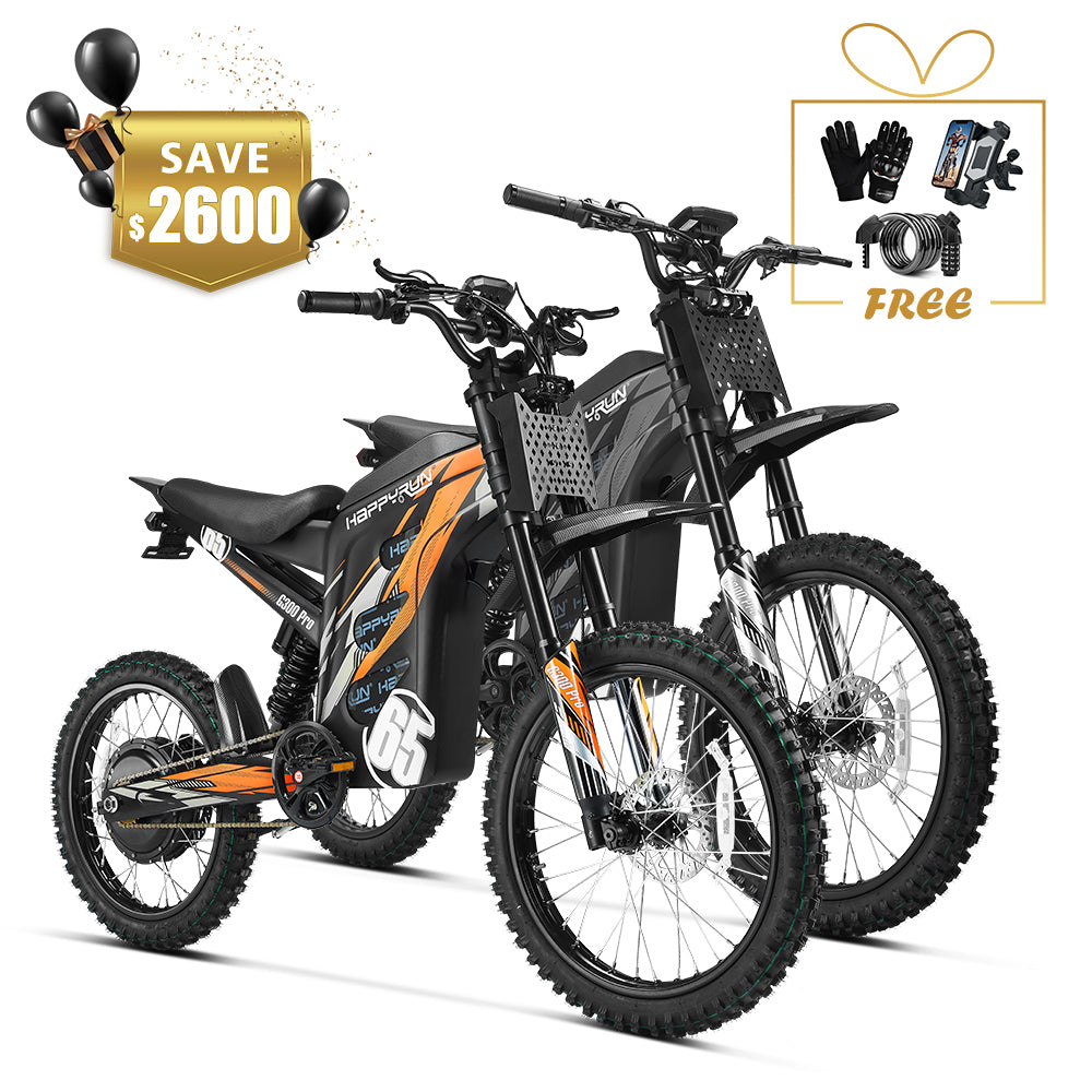 Combo Sale HappyRun Dirt Bike G300 Pro