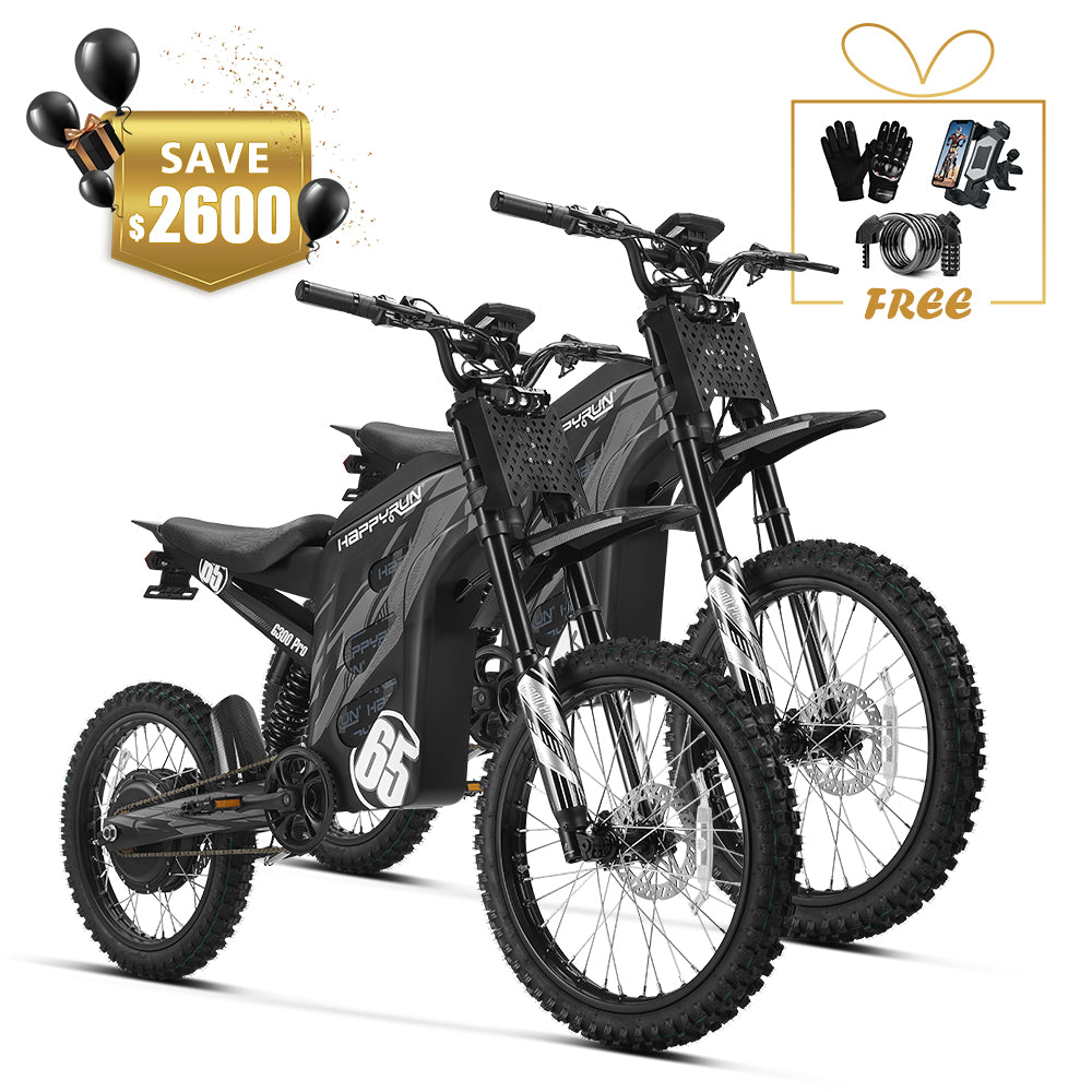 Combo Sale HappyRun Dirt Bike G300 Pro