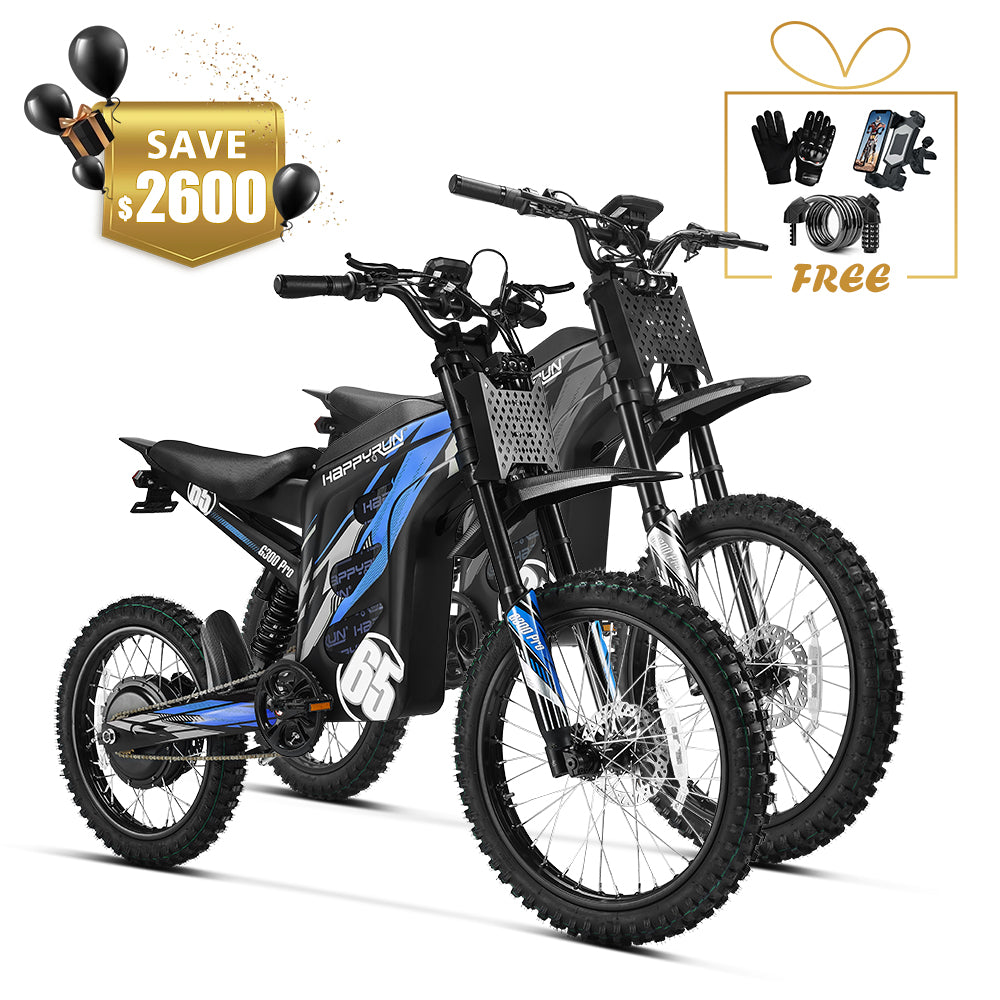 Combo Sale HappyRun Dirt Bike G300 Pro
