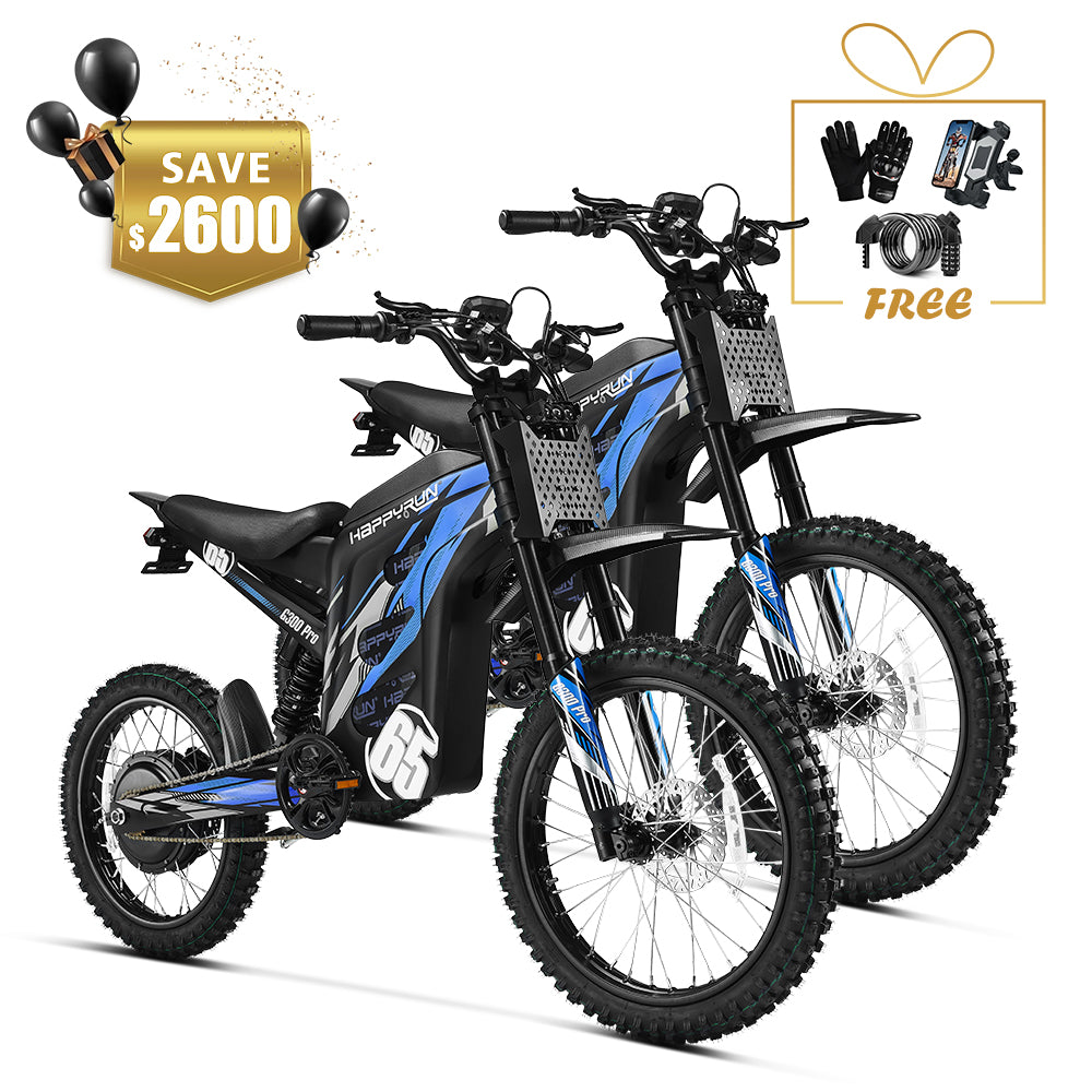 Combo Sale HappyRun Dirt Bike G300 Pro