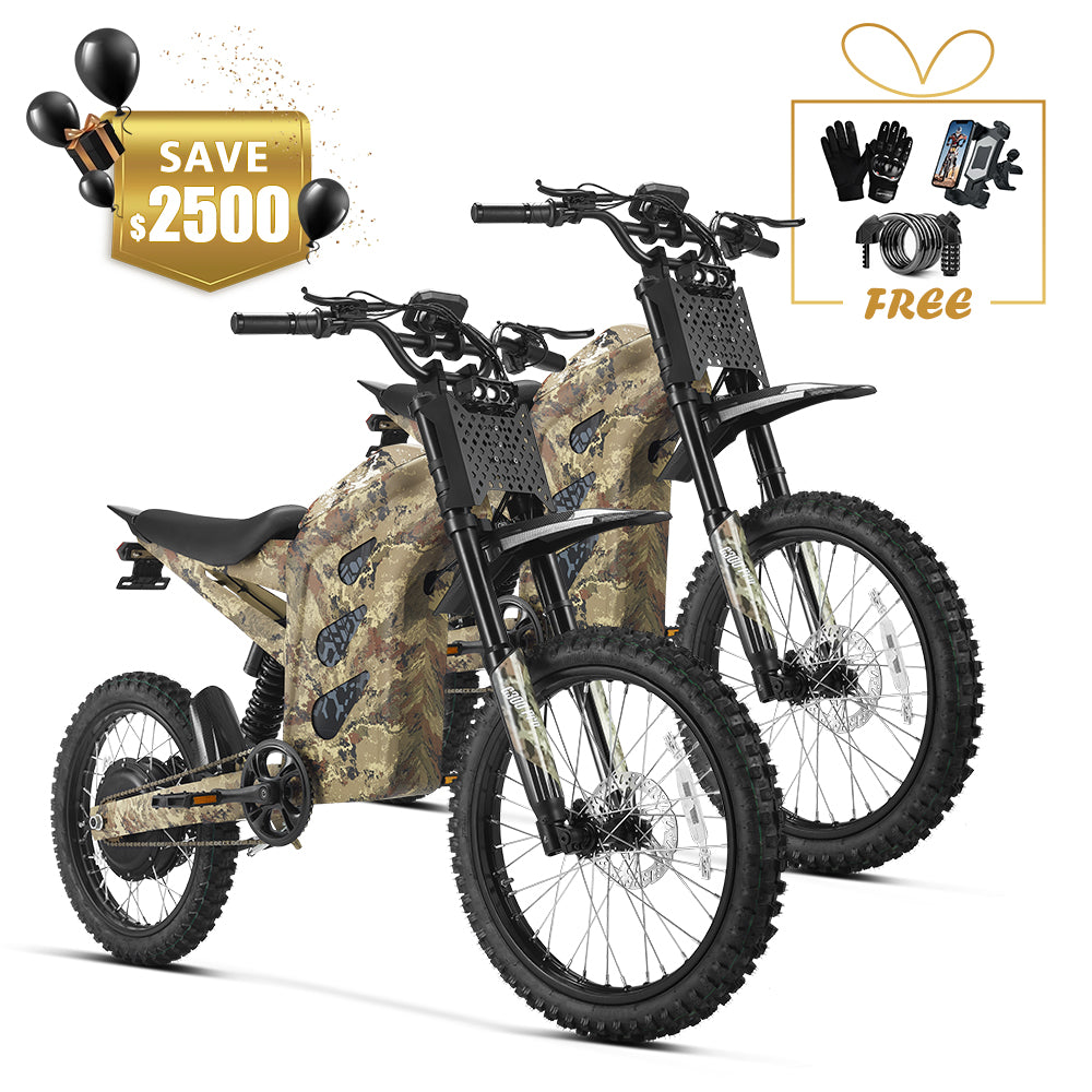 Combo Sale HappyRun Dirt Bike G300 Pro
