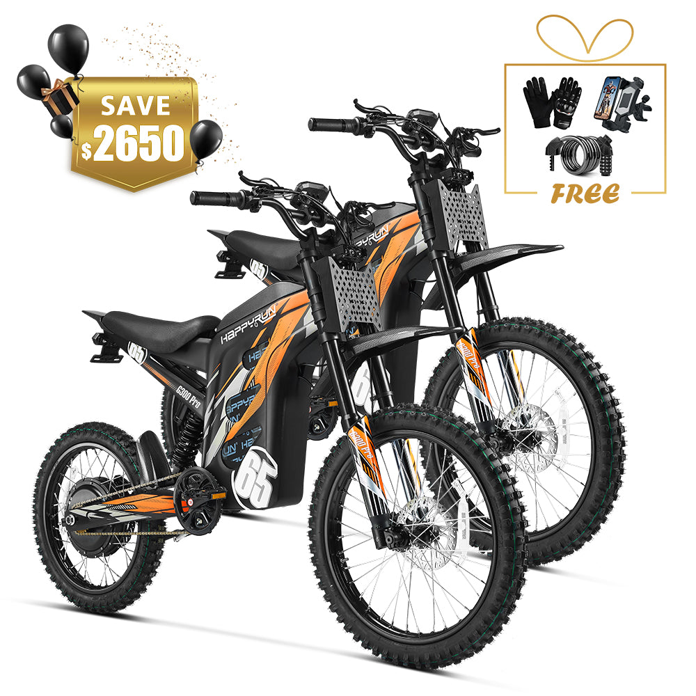 Combo Sale HappyRun Dirt Bike G300 Pro