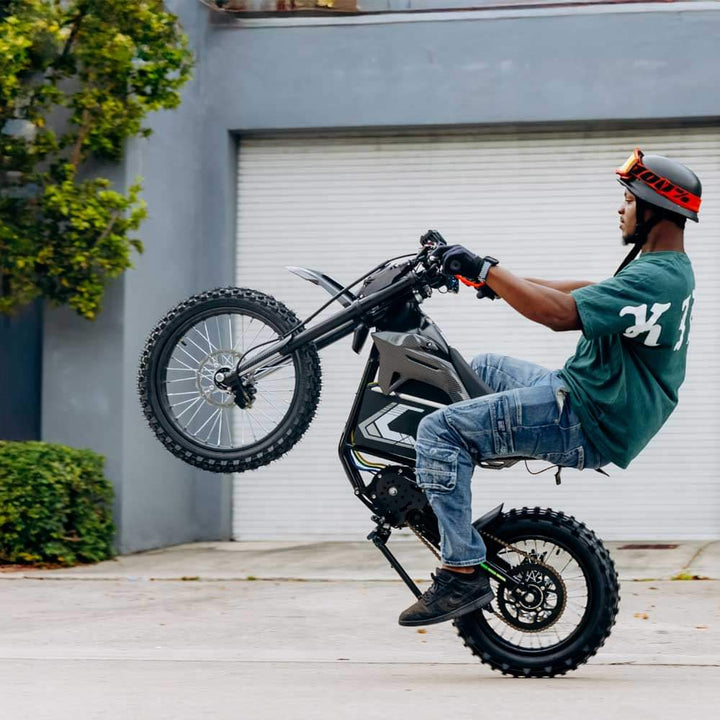 HappyRun F18 2.0 All-Terrain Electric Dirt Bike for Youth & Adult Riders