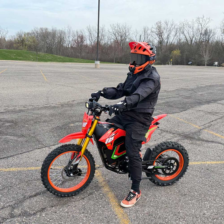 HappyRun F18 Long-Range 60-Mile Electric Trail Bike