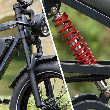 Happyrun Tank G60 Pro 2000W Moped Style Offroad Electric Bike Fat Tire