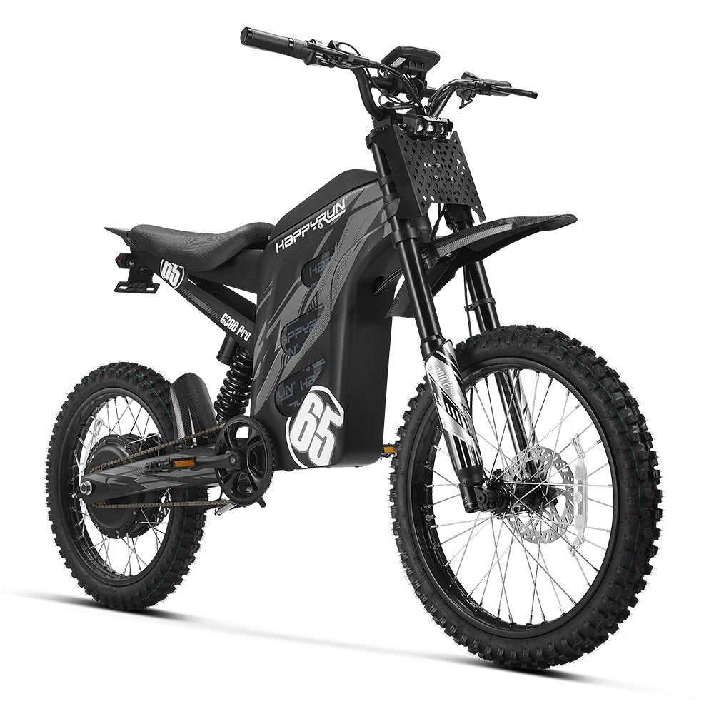 HappyRun Electric Dirt Bike G300 Pro, Best Fast E Dirt Bike