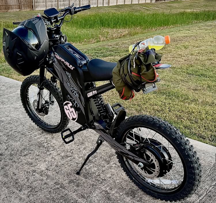 HappyRun 6500W High Performance 50 MPH G300 Pro E-Bike