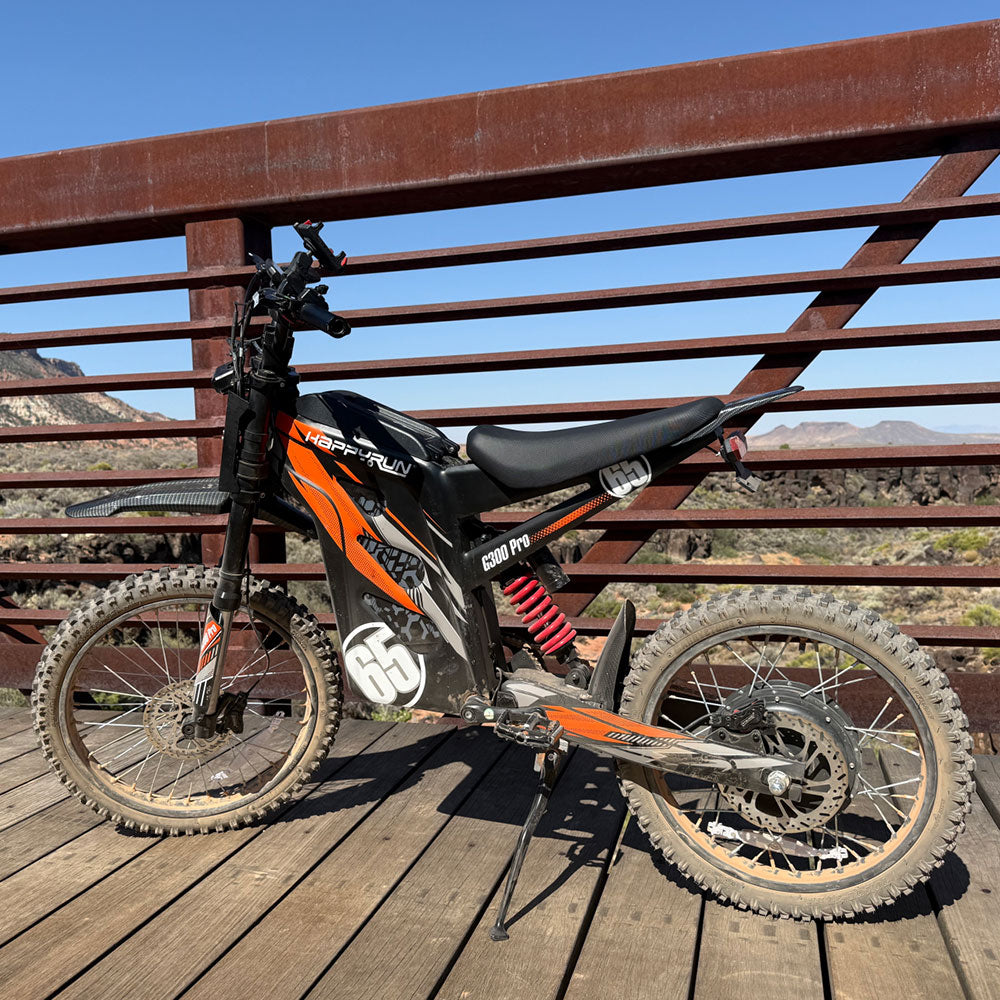 G300 Pro 6500W Peak Power 50 MPH Electric Dirt Bike